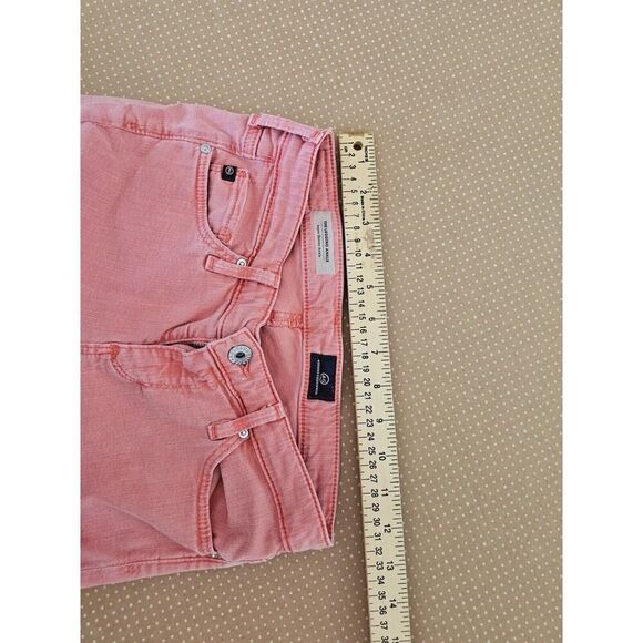 Adriano Goldschmid Jeans Womens 25x28 Pink The Legging Ankle Super Skinny - Picture 12 of 12